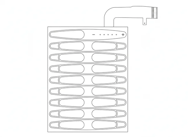 Teclado de Membrana para Máquina de Café Kikko Comum - Vista 2