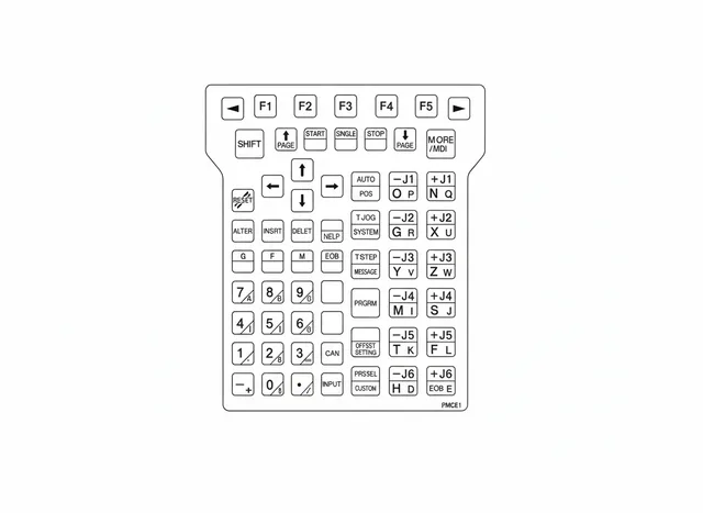Painel de Membrana para Typendant PMGE1 - Vista 2